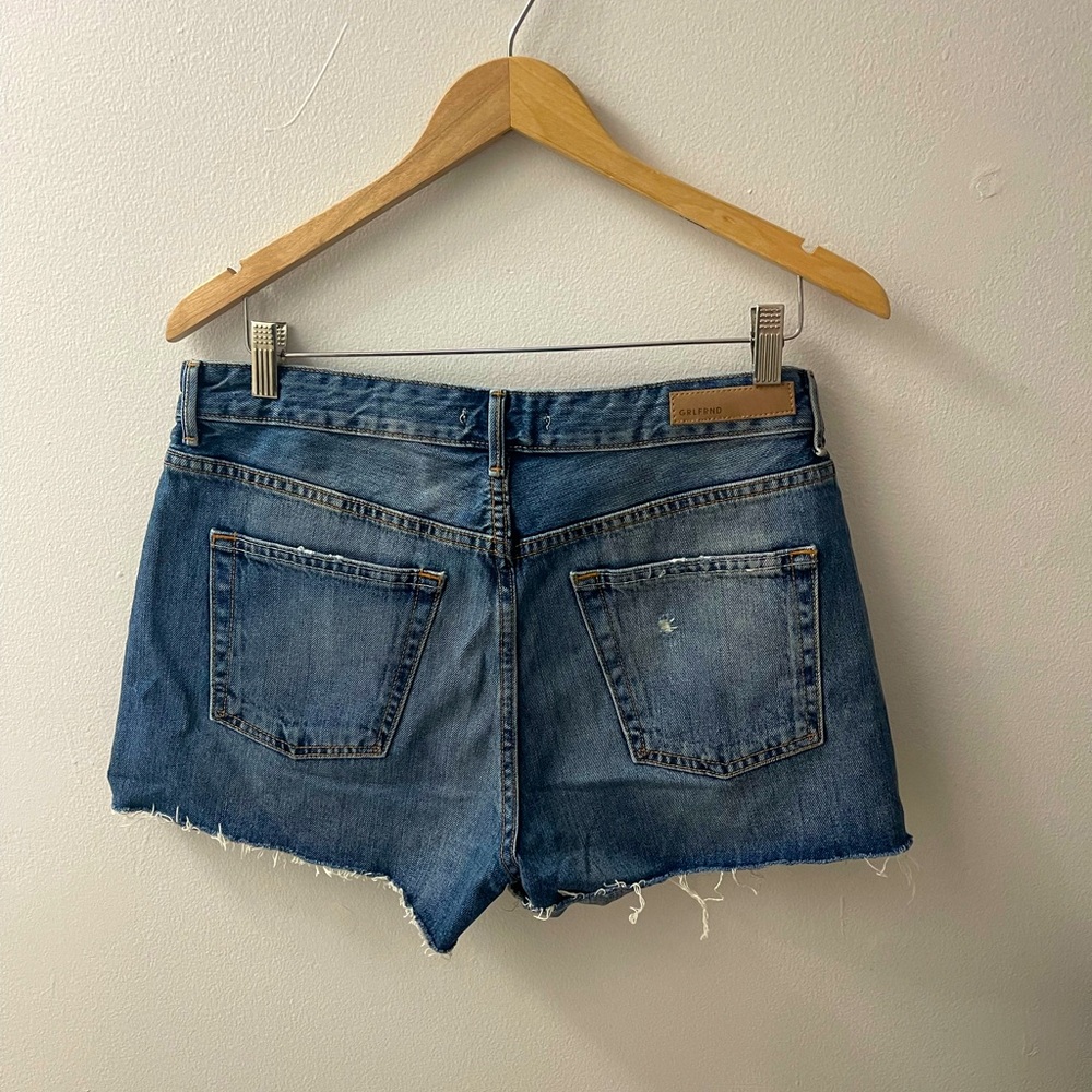 GRLFRND Helena High-Rise Cut Off Shorts size 30 - Picture 10 of 11